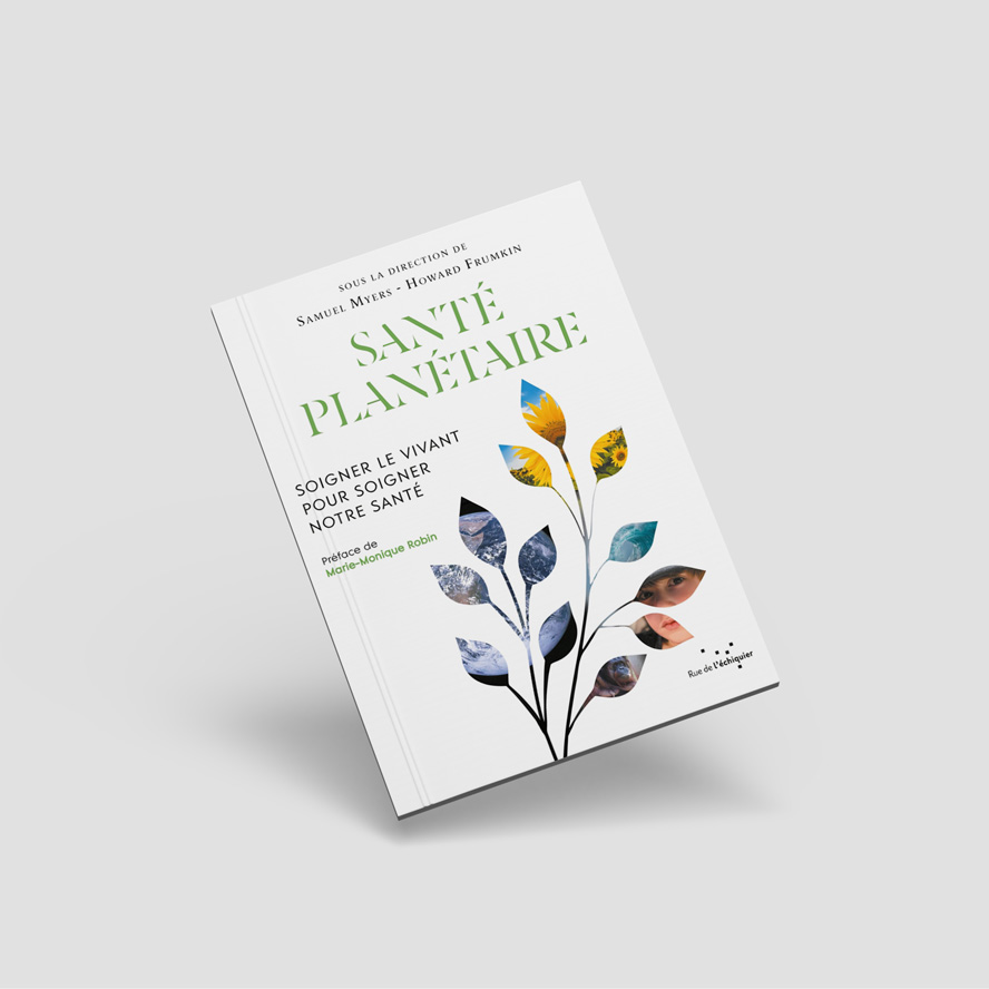 Couverture du livre Santé planétaire : soigner le vivant pour soigner notre santé » publié dans la collection Initiales DD en partenariat avec inddigo